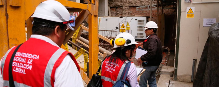 Inspecciones Laborales, SUNAFIL